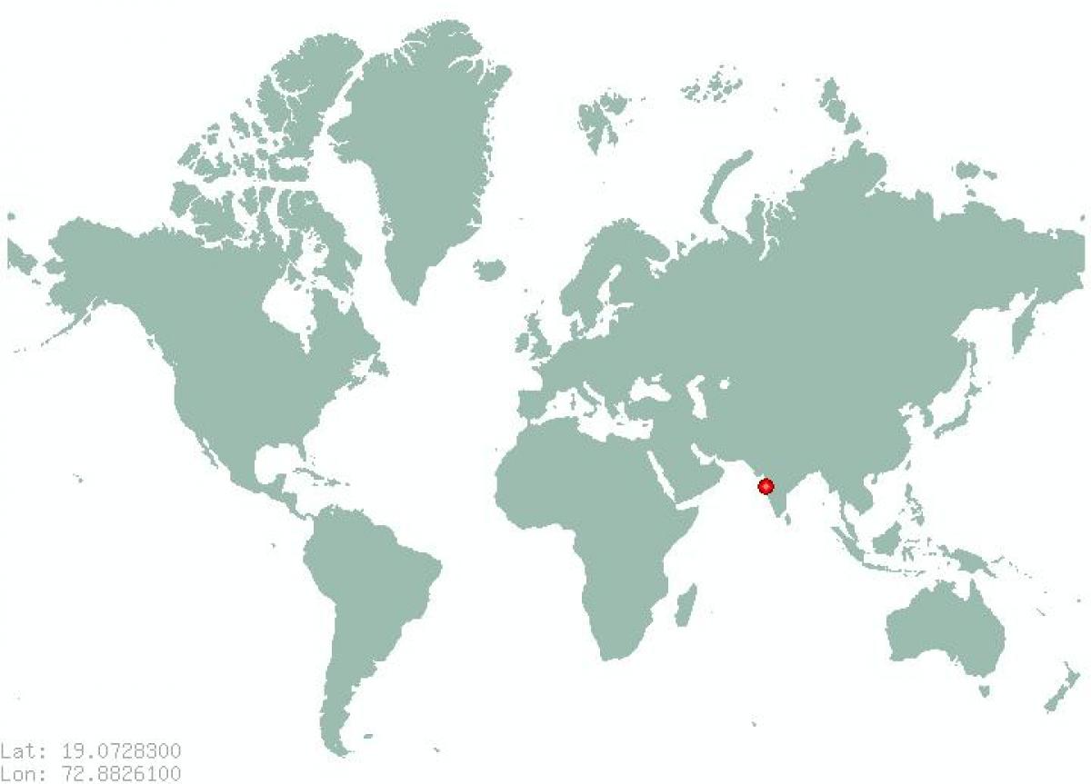 Mumbai na karti svijeta