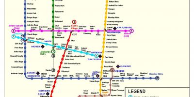 Metro karta rute Mumbai