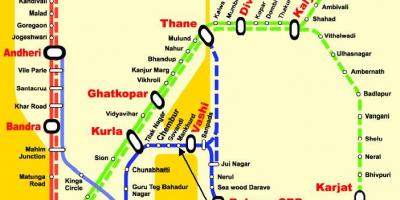 Središnja Mumbai stanica karti